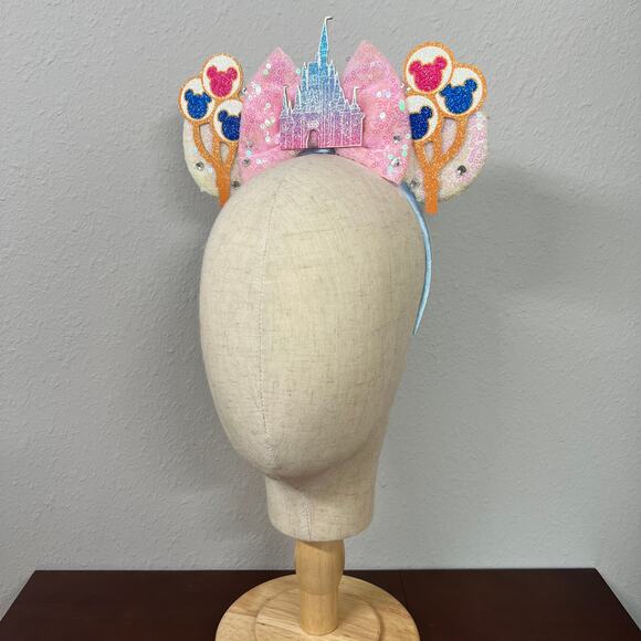 Castle Celebration Minnie Ears | Walt Disney World-Inspired Mouse Ears - Picture 4 of 5